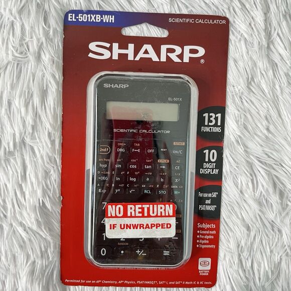 TEXAS INSTRUMENTS And Sharp Scientific Calculators Lot Of 3 Factory SEALED New - Picture 6 of 7